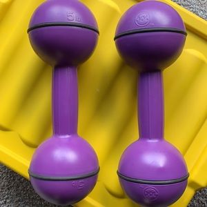 Everlast for Her 5lb Vinyl dumbbell set